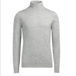 turtleneck suitsupply light grey